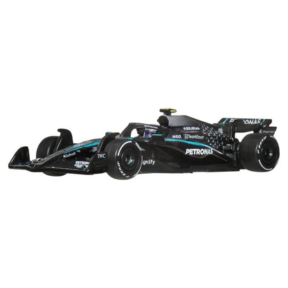Hotwheels Premium Mercedes-AMG PETRONAS 2025 Formula One Team 1:64 Scale