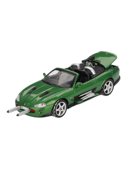 Mini GT Jaguar XKR Die Another Day - Green Imported 1:64 Scale ( code 908 )