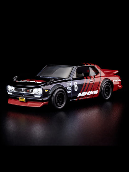 HotWheels 1972 Skyline H/T 2000GT-R RLC 1:64 Scale (With Protector)