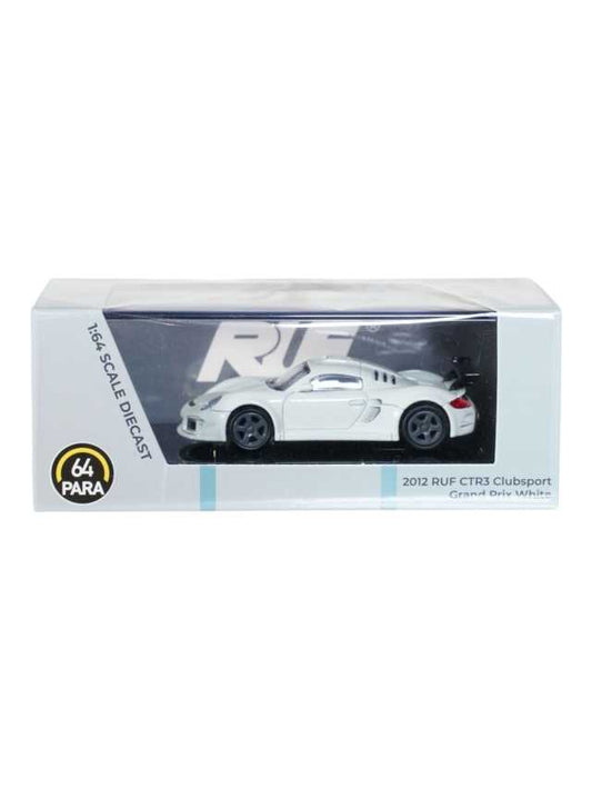 Para64 2012 RUF CTR3 Clubsport Grand Prix White 1:64 Scale Diecast