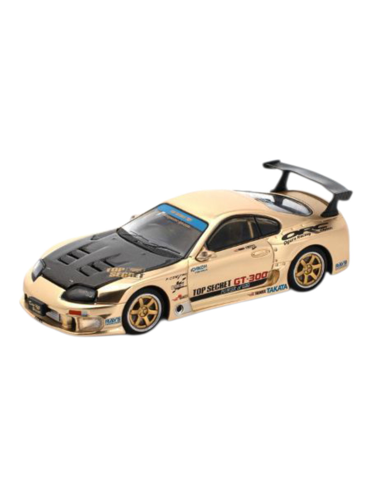 Pop Race Top Secret GT300 Supra PR64-277 1:64 Scale