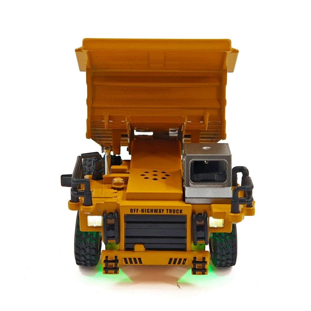 Engineering  Remote Control (RC) Construction Dumper Truck Speed  Regulating Alloy Model 1:64 Scale