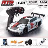 HB Toys Racing Rally RC Car 1:43 Scale | 2.4GHz Remote Control | 4WD | ESP Gyroscope | RTR Ready-to-Run LI-ION Battery