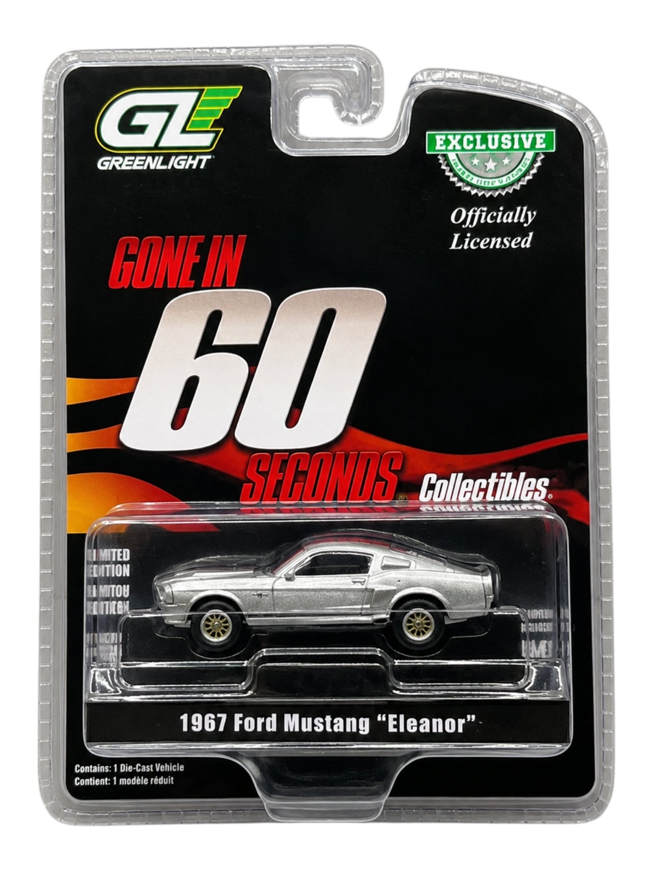 Greenlight '1967 Ford Mustang 'Eleanor" Gone In 60 Seconds Collectible 1:64 Scale ( Chase Piece )