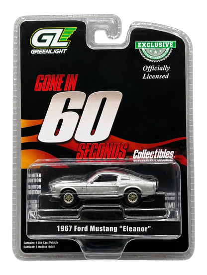 Greenlight '1967 Ford Mustang 'Eleanor" Gone In 60 Seconds Collectible 1:64 Scale ( Chase Piece )