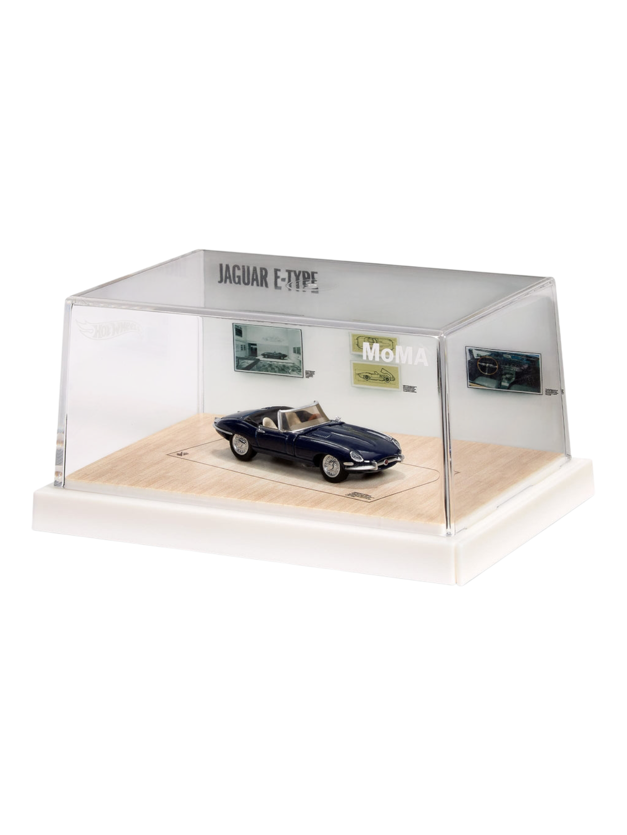 HotWheels x MoMA Jaguar E-Type Roadster Imported RLC 1:64 Scale JGL49