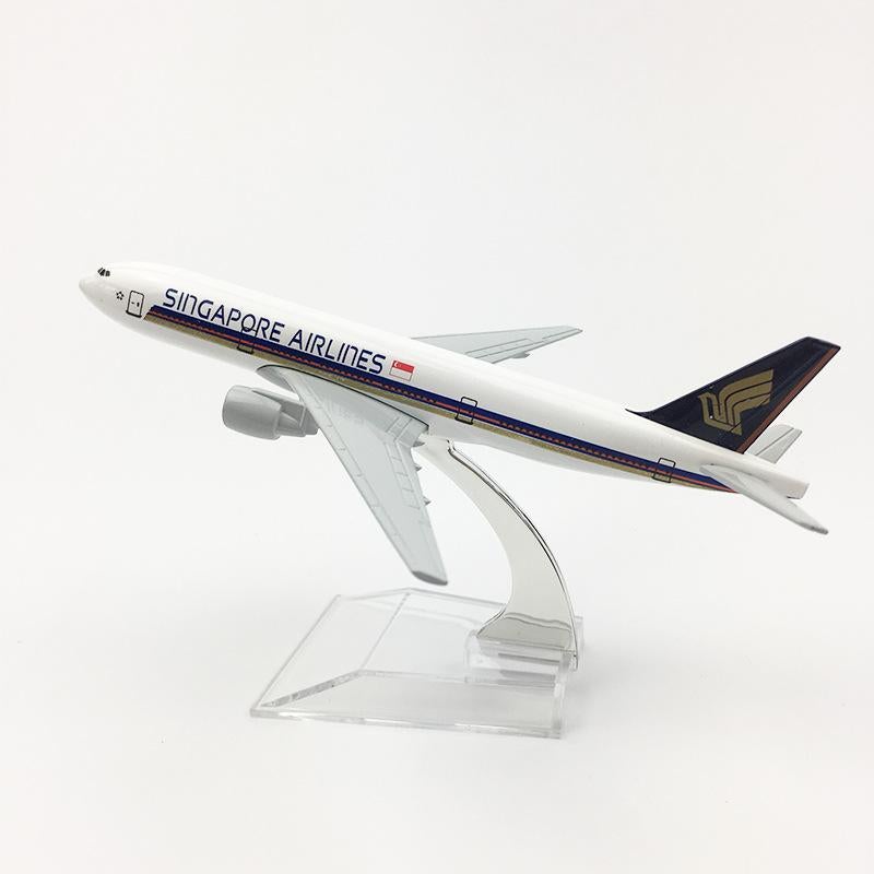 Aircraft Model Singapore Airplane Airlines 16cm 1000th B787-10 9V-SCP Flaps (Code 116)