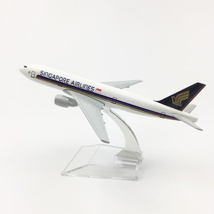 Aircraft Model Singapore Airplane Airlines 16cm 1000th B787-10 9V-SCP Flaps (Code 116)