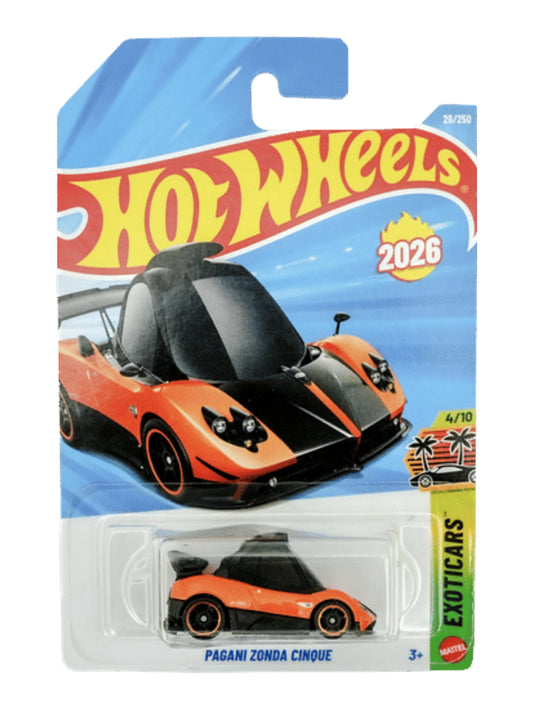 HotWheels Pagani Zonda Cinque Imported mainline 1:64 Scale
