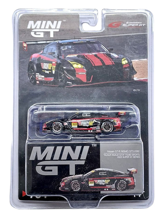 Mini GT Nissan GT-R Nismo GT3 #11 (2023 Super GT Series Gainer Tanax GT-R Gainer) Code-861 1:64 Scale