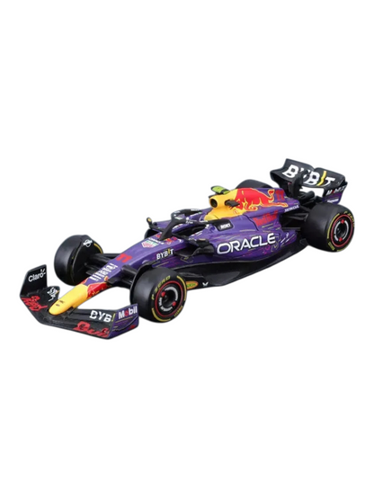 Bburago 1/43 - Red Bull Racing RB19 F1 GP 2023 Collection | #1 Max Verstappen & #(No.11) Checo Perez (#11 Sergio Perez) bburago-18-38082