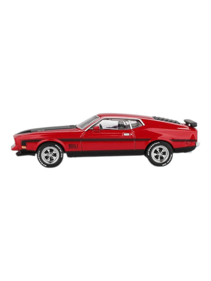 Mini GT 1122: Ford Mustang Mach1 1971 Race Red 1:64 Scale