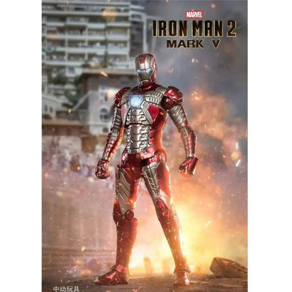 Action figure ZD Toys Iron Man Mark 5 Action Figure - Marvel Studio Infinity Saga 1:10 Scale Collections