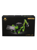 HUINA RC Backhoe Loader Excavator – 9 Function Remote Control Construction Vehicle 1:14 Scale