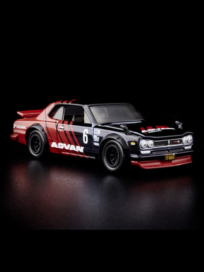 HotWheels 1972 Skyline H/T 2000GT-R RLC 1:64 Scale (With Protector)