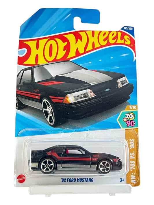 Hotwheels '92 Ford Mustang imported mainline 1:64 Scale