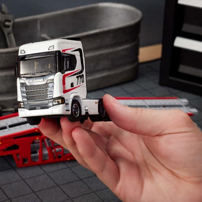 Hotwheels elite 64 scania 770 s hauler rlc
