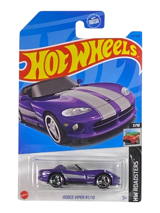 Hotwheels Dodge viper rt/10 imported mainline 1:64 Scale