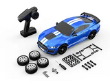MJX RC Hyper Go 10306 Ford Mustang Shelby GT500 2.4G 4WD Sport Rally Drift RC Car Brushless High Speed Vehicle Models Imported 1:10 Scale speeds up to 47 km/h Remote Control Car