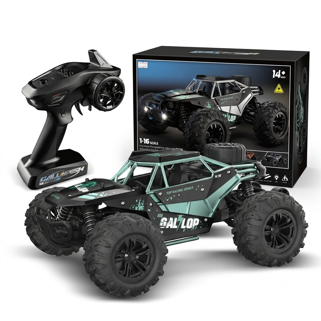 GALLOPISH STORM 1:16 High-Speed RC Desert Buggy (2.4GHz Off-Road Monster Truck) | Model: HW8808-C