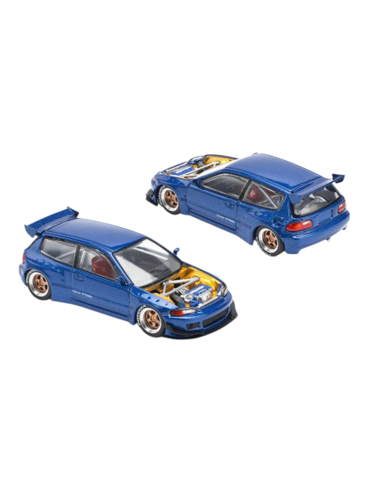 Pop Race Pandem Civic EG6 PR64-174 1:64 Scale