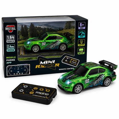Trasped Mini Porsche Remote Control Car 2.4GHz Control System 1:64 Scale Random RC Car