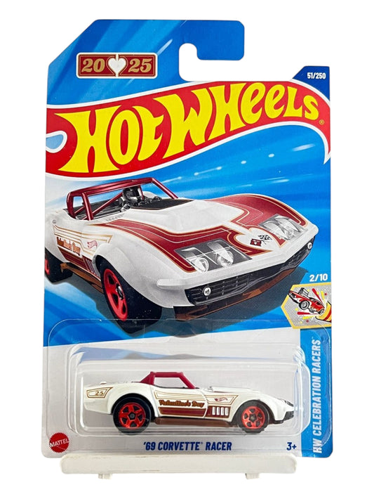Hotwheels '69 corvette racer imported mainline 1:64 Scale