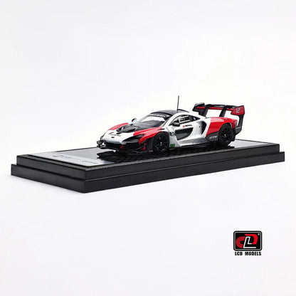 LCD Models Mclaren Senna GTR Imported 1:64 Scale die-cast Model (code-LCD64024-RW-Red/White)