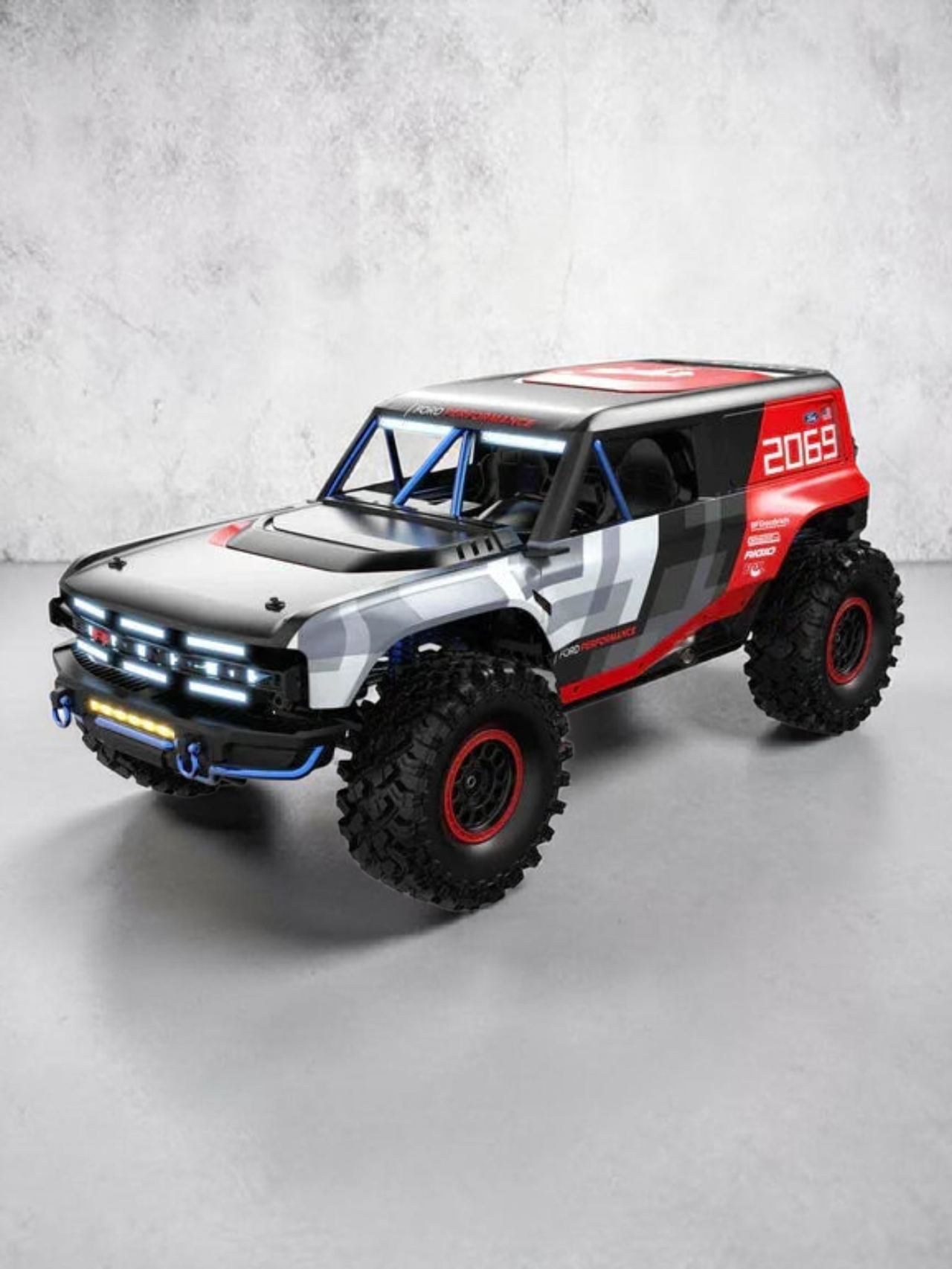 MJX H8p Ford Motor Company Bronco R Licensed 4WD RC Rock Crawler – Brushless Motor, 80A ESC, High-Speed Off-Road Remote Control Vehicle Imported 1:8 Scale