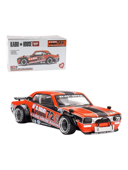 Mini GT Kaido House Nissan Skyline 2000GT-R (KPGC 10) Kaido Racing V1 Code-195 1:64 Scale