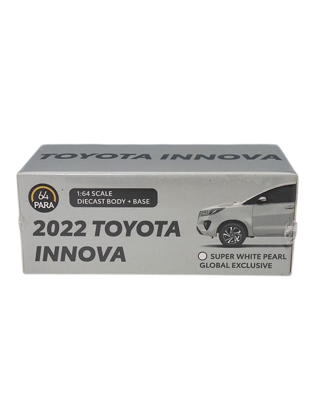 Para64 2022 Toyota Innova Super White Pearl Global Exclusive Imported 1:64 Scale