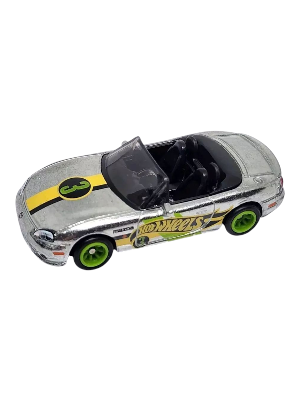 HotWheels 2025 Zamac Edition 2004 Mazda Mazdaspeed Miata imported premium 1:64 Scale (With Protector)