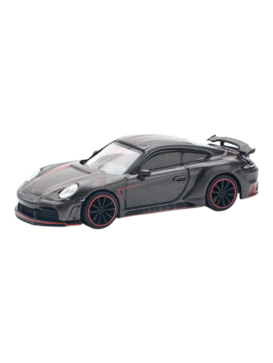 Pop Race 992 Stinger GTR Carbon Edition Redline PR64-192 1:64 Scale
