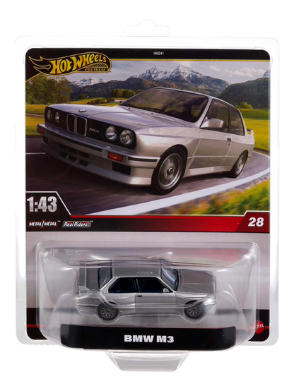 HotWheels BMW M3 Imported Premium 1:43 Scale (With Protector)