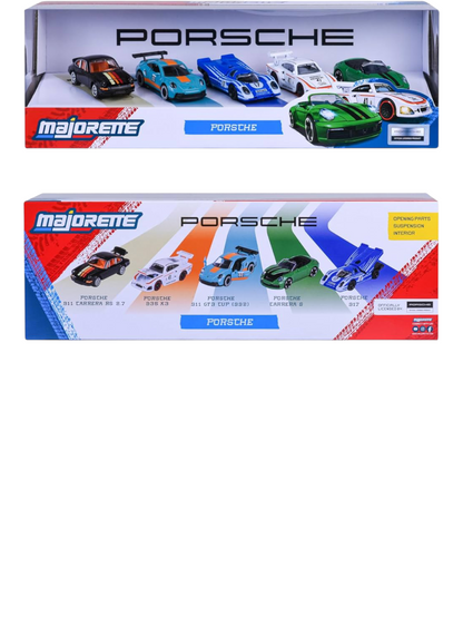Majorette porsche premium car opening parts suspension 1:64 Scale 8502105002
