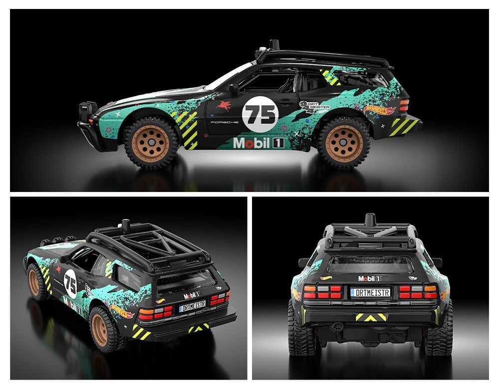 HotWheels RLC Porsche 944 Dirtmeister Imported 1:64 Scale ( with protector )