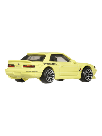 HotWheels Silver Series The Fast And Furious Tokyo Drift Nissan Silvia ( S13 ) Imported Card Art 1:64 Scale