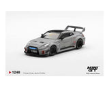 Mini GT No.1248 NISSAN LB-Silhouette WORKS GT 35GT-RR Ver.1 – Matt Grey 1:64 Scale Diecast Model