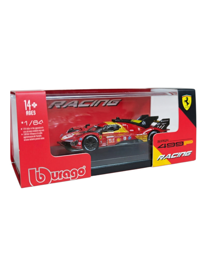 Bburago Racing 'Ferrari 499p Af Corse Imported 1:64 Scale No.51