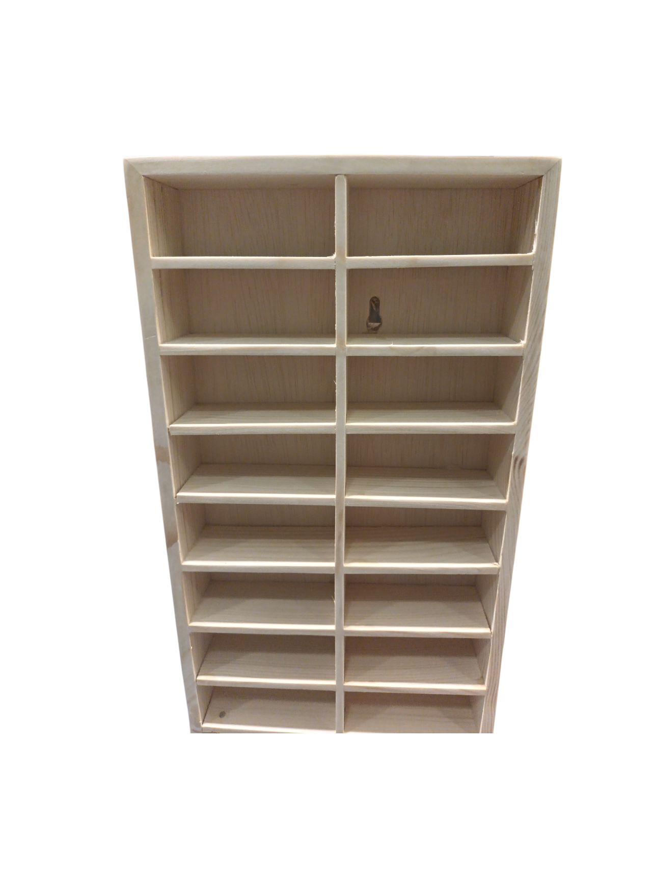 Foldable Wooden 40 Compartment Car Storage Case  1:64 Scale