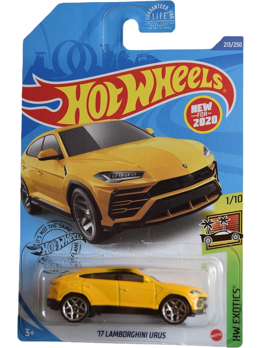Hotwheels 17 Lamborghini Urus Imported Mainline 1:64 Scale