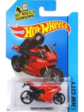 HotWheels 'Ducati 1199 Panigale HW CITY 1:64 Scale ( Card Damege Car Mint Condition ) Diecast Model