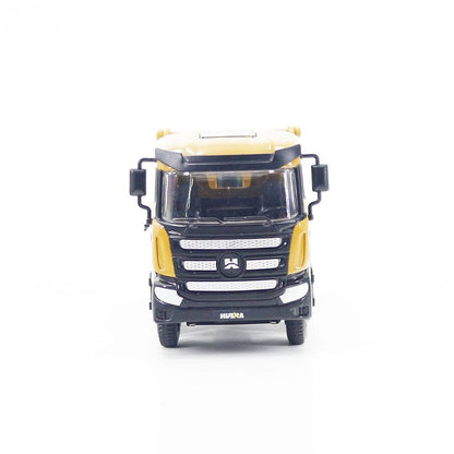 HUINA 1718 Professional Dump Truck Engineering Vehicle Model 1:50 Scale Die-cast Simulation