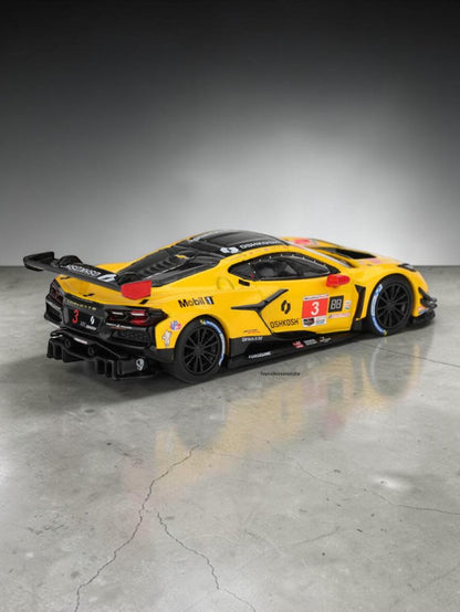 Mini GT #1168: Chevrolet Corvette Z06 GT3.R #3 Corvette Racing by Pratt Miller Motorsports 2025 IMSA Daytona Imported 1:64 Scale