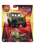 Disney Pixar Cars sarge-sargento 1:64 Scale
