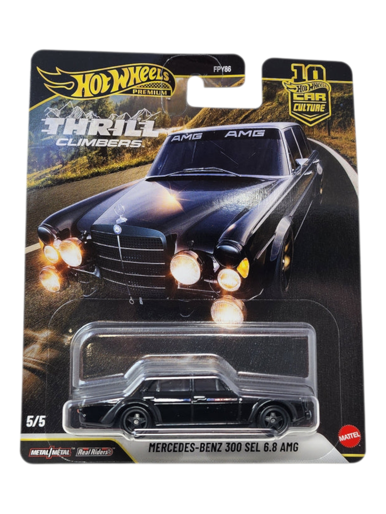 Hot Wheels ベンツ10台 Hotwheels Car Culture Thrill Climbers Set of 5 Cars Mainline 1:64