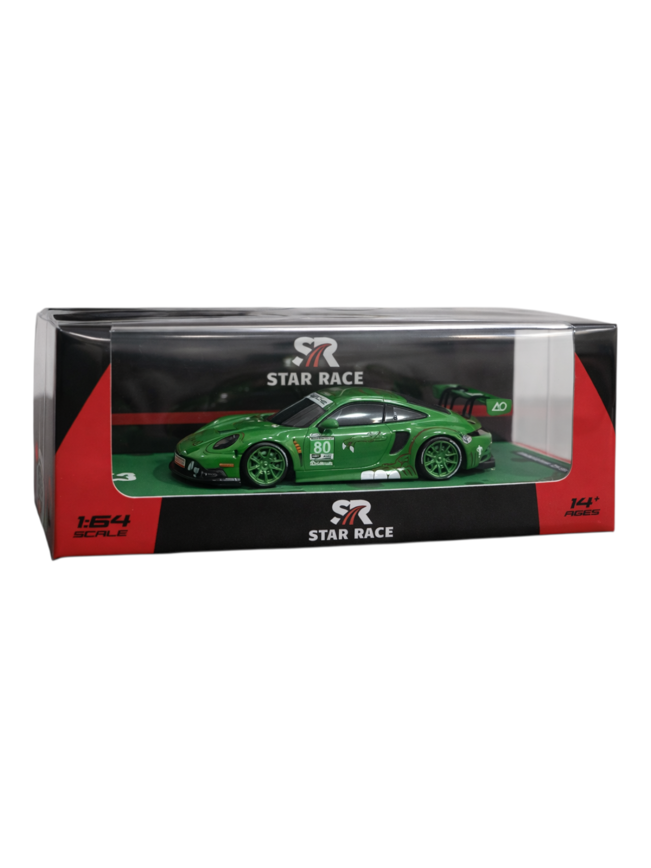 Star Race Porsche 911 GT3 rexy Imported 1:64 Scale Model Miniature Car Collectible