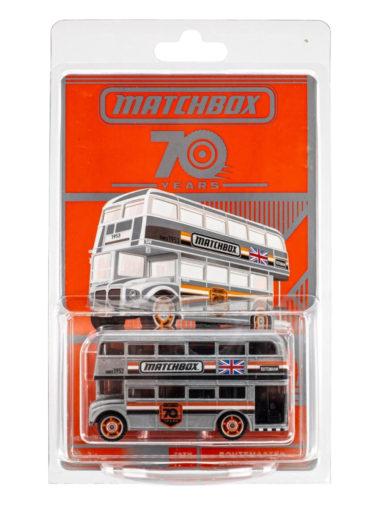 Matchbox 70 Years Anniversary Routemaster Bus 1:64 Scale (With Protector)