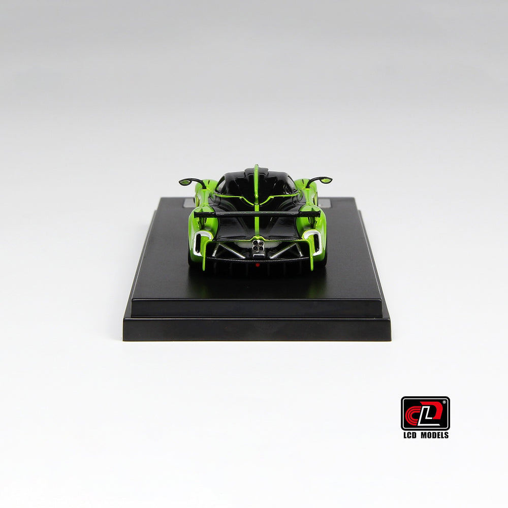 LCD Models Pagani Huayra R Imported 1:64 Scale (Code-LCD64028-GR/Green)