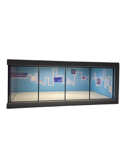 Luxury Miniature Car Showroom For Storage